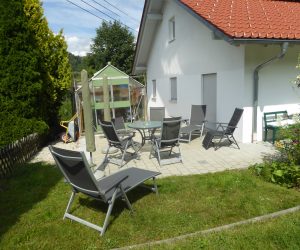 unsere West-Terrasse
